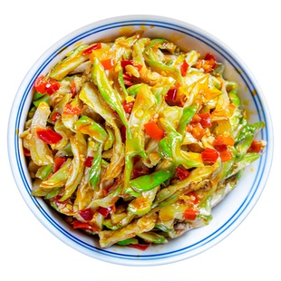 香辣儿菜干开味下饭菜剁椒脆辣儿菜片榨菜菱角菜咸菜拌饭辣椒酱