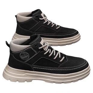 回力官方旗舰店男鞋冬季马丁靴男2025新款休闲鞋靴子男士工装鞋子