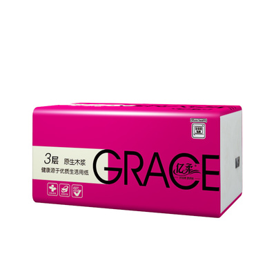 亿柔面巾纸16包装大规格4层