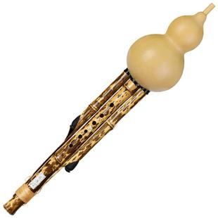 孔雀河梅鹿竹葫芦丝 高端款演奏型C调降B调小D调GF调 云南民乐