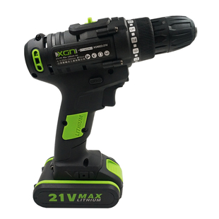 xgn新概念锂电钻手钻21V充电钻手电钻锂电池充电器一博士开关裸机