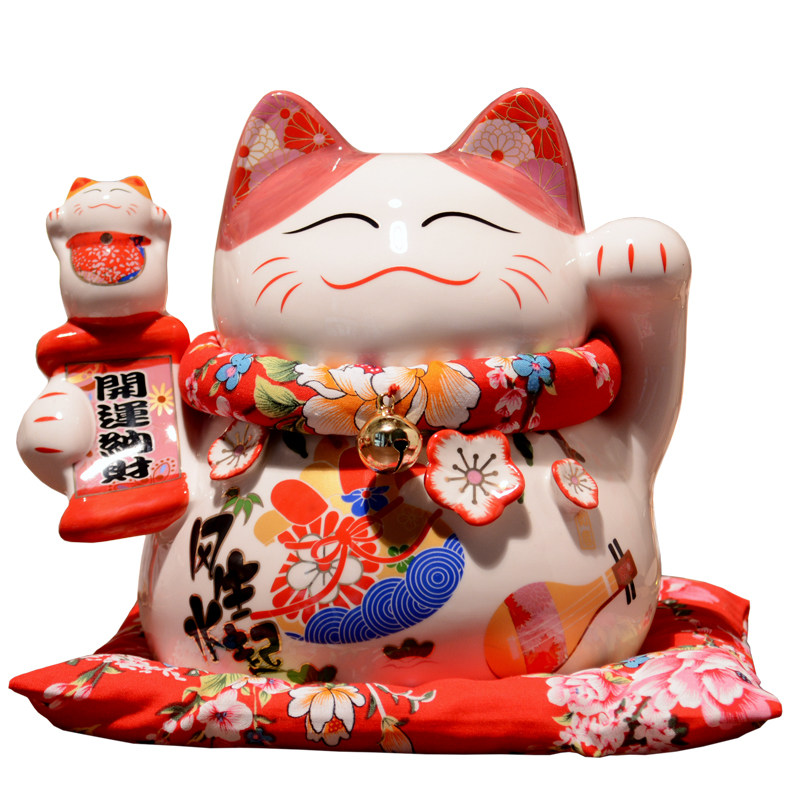 精致招财猫摆件，旺运又上档次