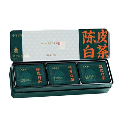 陈皮白茶12年陈福鼎老白茶90g/盒