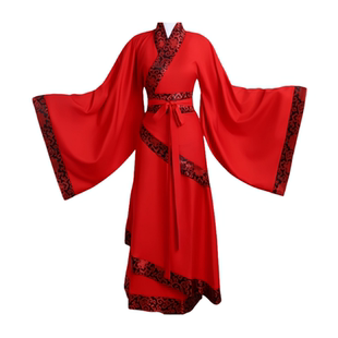 曲裾唐装中国风成人礼祭孔礼仪古装汉服新娘礼服中式结婚礼服套装
