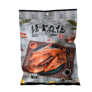 浙江仙都特产缙云麻鸭酱鸭全鸭卤味五香味酱板鸭全鸭肉真空熟食即