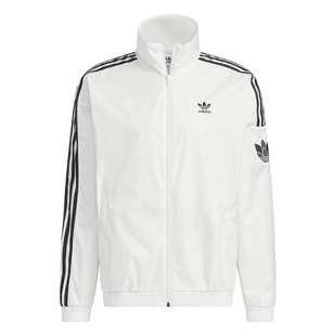 复古风梭织运动立领夹克外套男女春季adidas阿迪达斯官方三叶草