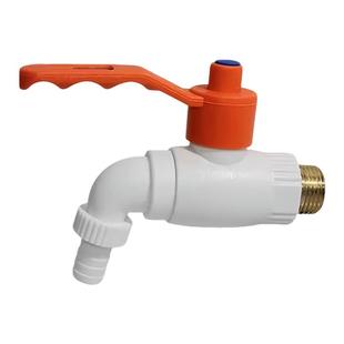 水龙头大流量快开球芯大水量6分塑料超大家用龙头4分室外球阀15