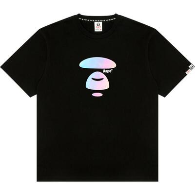 Aape渐变印花潮流休闲短袖T恤