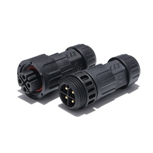 M19 防水连接器 对接试组装 防水航空插头 18P螺纹式 利路通LLT