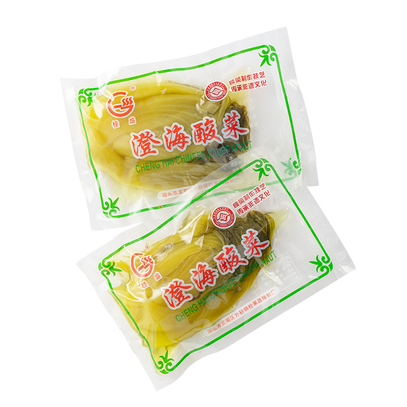包邮250g*10包潮汕特产潮州汕头澄海 咸菜 酸菜 早餐小菜煮鱼煮汤