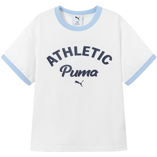 PUMA彪马童装26夏季新款儿童短袖T恤凉感舒适吸湿速干圆领上衣T