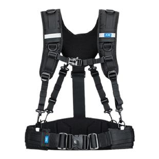 JJC 摄影腰带马甲双肩背带单反微单相机镜头筒包挂钩快枪手登山 户外摄影镜头包筒袋套腰带摄影器材配件稳定