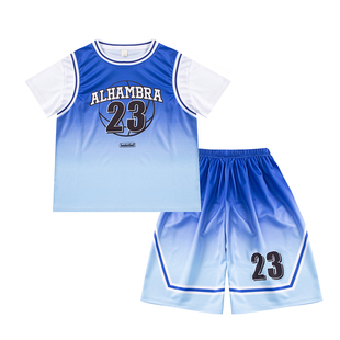 儿童篮球服男童夏季运动套装中大童休闲速干背心夏装学生23号球衣