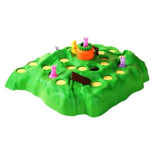 兔子陷阱双人对战桌游思维训练亲子互动闯关游戏棋儿童益智力玩具