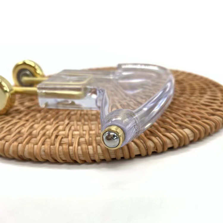 强磁点穴按摩器磁珠黄铜滚轮疏通经络全身穴位棒推拿按摩足疗工具