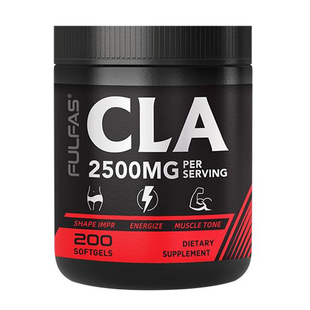 进口CLA共轭亚油酸胶囊200粒健身补剂亚麻酸软胶囊