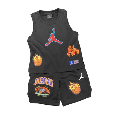Jordan男童篮球背心夏季新款