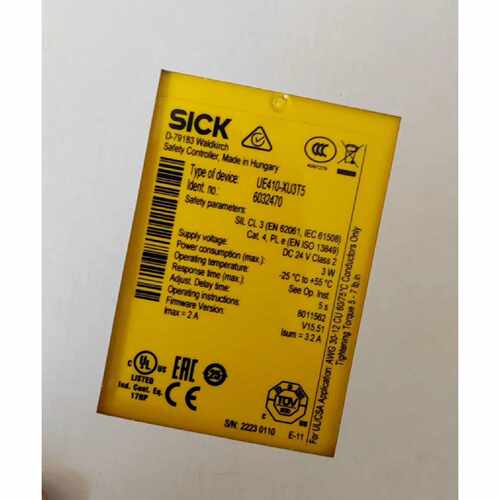 询价SICK西克安全控制器UE410-XU3T5，订货号