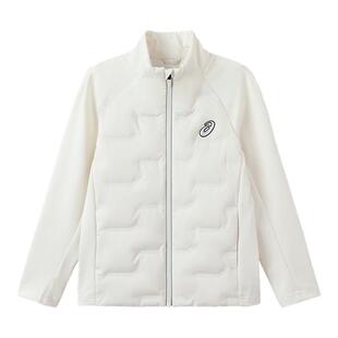 ASICS/亚瑟士童装26年男女童冬季新款防泼水拼色保暖弹力羽绒服