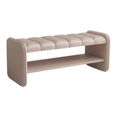 【S级加厚真皮】鞋柜一体换鞋