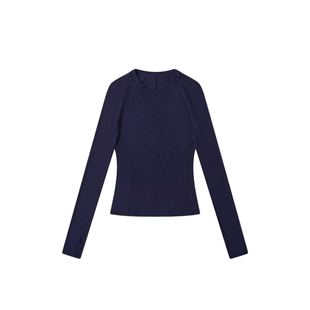 COMMXN·伸展羊毛打底衫日常休闲简约百搭长袖上衣2025秋季新款女