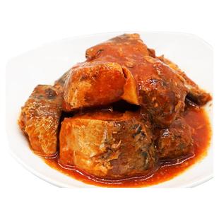 大龙渔广瑞茄汁鲭鱼罐头速即食下饭菜番茄鱼肉宿舍熟海鲜食品囤货