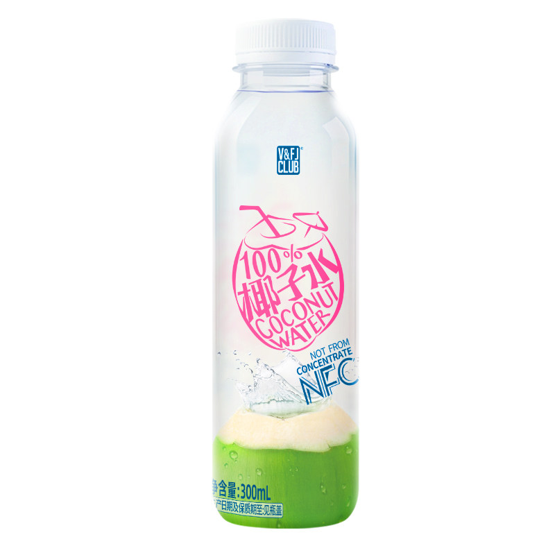 唯芙卡100%纯椰水含电解质