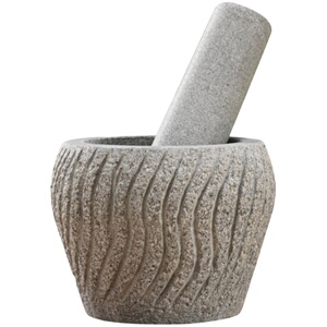 手工捣蒜器石头天然家用研磨器