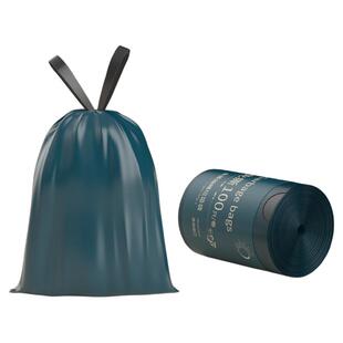 免撕抽绳垃圾袋加厚大卷手提式家用特厚超厚抽取厨房拉绳式清洁袋