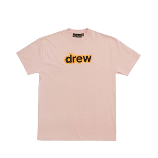 drew house secret字母logo宽松圆领短袖T恤男女同款
