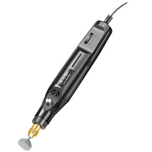 百旗电磨机小型手持打磨机玉石木雕刻工具切割抛光神器迷你电钻笔