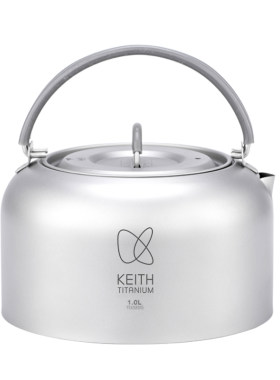 铠斯烧水壶KEITH纯钛金属泡茶壶