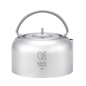 铠斯烧水壶KEITH纯钛金属泡茶壶