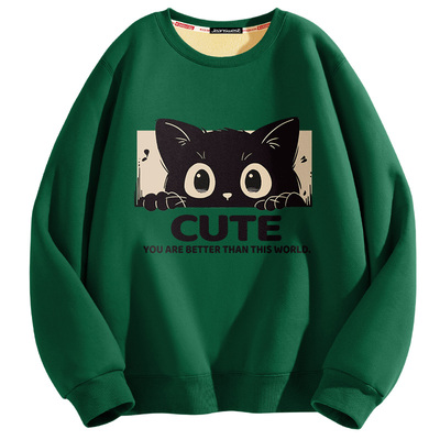 真维斯加绒卫衣男青少年冬季外套