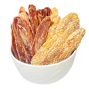 宠物零食鸡鸭肉干狗狗鸡胸肉片鸭肉干鸭胸磨牙营养风干肉片狗零食