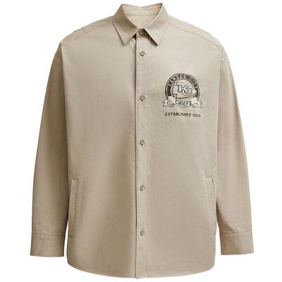 SEASON HIGH秋季新NFL联名简约舒适时尚出街潮流百搭衬衫外套男装