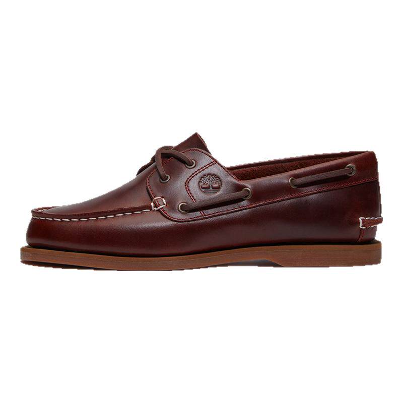 Timberland添柏岚官方女船鞋乐福鞋一脚蹬皮革手工缝制薄底|A2Q9X