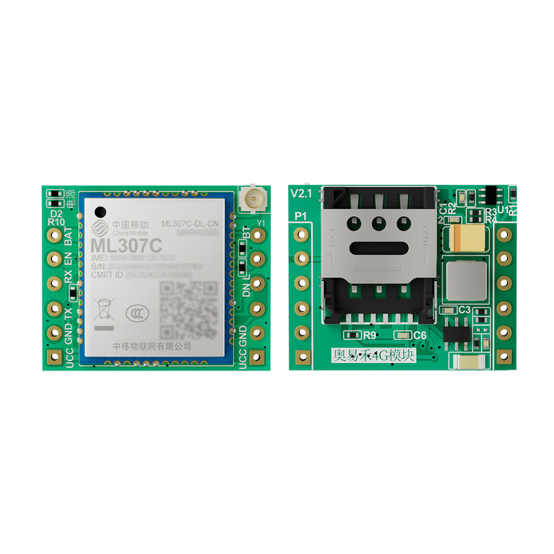 中移4G网络模组ML307C串口全网通网络核心板AT物联网Cat1通信模块