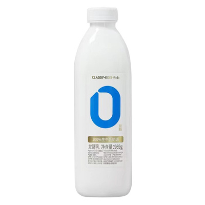 卡士007益生菌酸奶969g大瓶原味酸牛奶0蔗糖