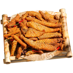 四川香酥鱼皮脆即食休闲零食油炸原味油渣追剧下酒特产解馋饿夜宵