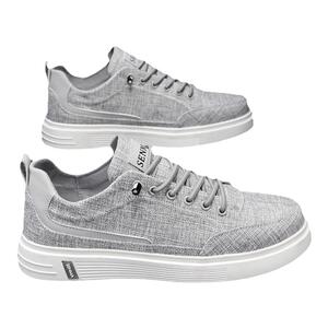 森马帆布鞋男款2025新款春夏透气爆款百搭运动板鞋男款休闲布鞋