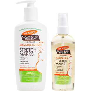 帕玛氏妊娠纹精华油套装 孕妇孕期专用 增强弹性预防孕纹舒缓止痒