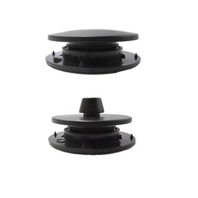 通用款汽车丝圈脚垫固定可拆卸扣子卡扣双层防滑皮革包围金属按扣