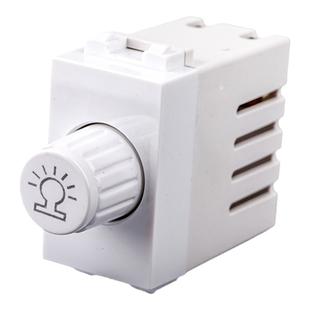 120型调光开关面板组合模块LED旋钮一位128功能件220V无级变速86