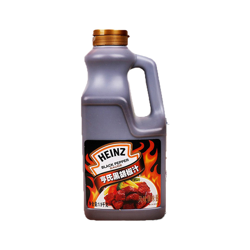黑胡椒汁黑椒酱Heinz/亨氏调味酱