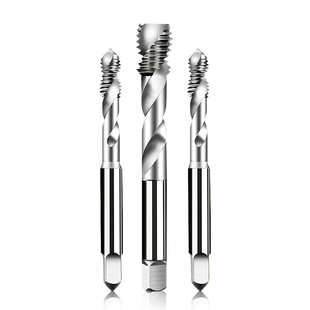 铝用丝锥丝攻铝合金专用螺旋丝锥平头机用丝锥m2m3m4m5m6m8m10m12