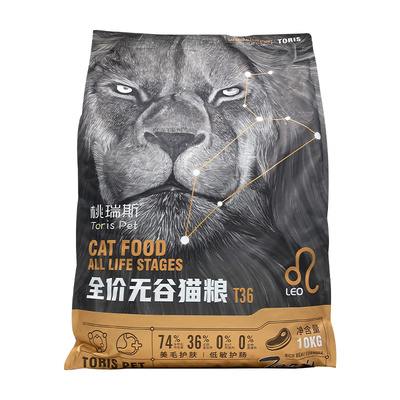 桃瑞斯无谷猫粮t3610kg英短