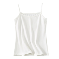 黑色棉细带小掉吊带背心女士内搭