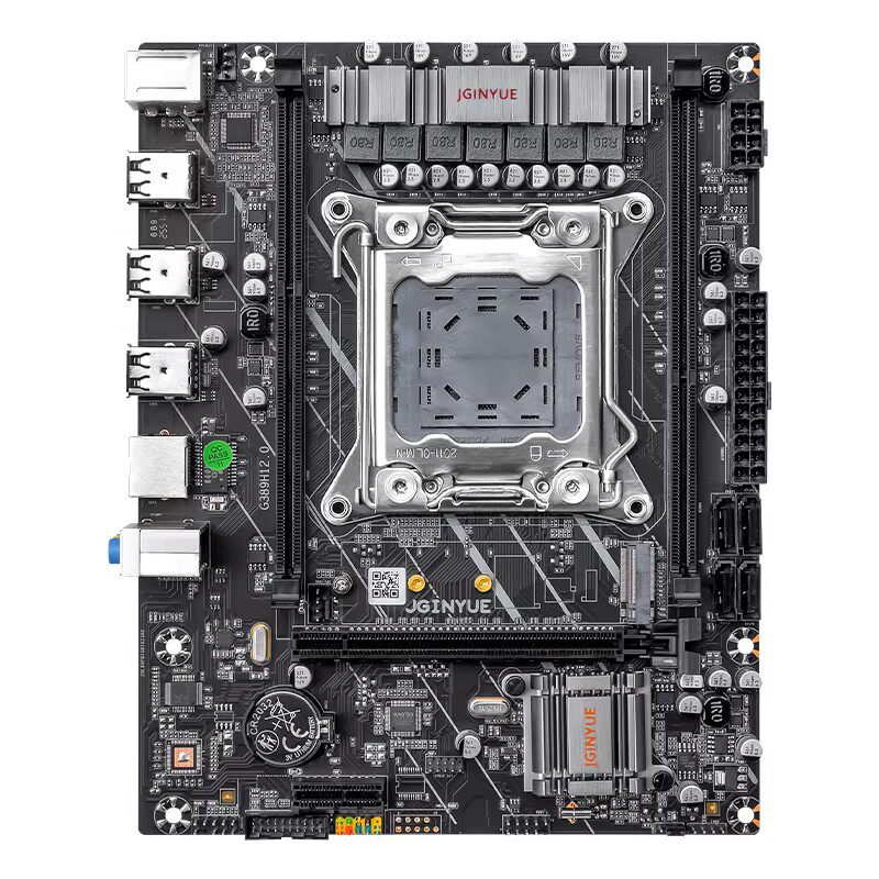 精粤X79M-V3双通道DDR3电脑主板