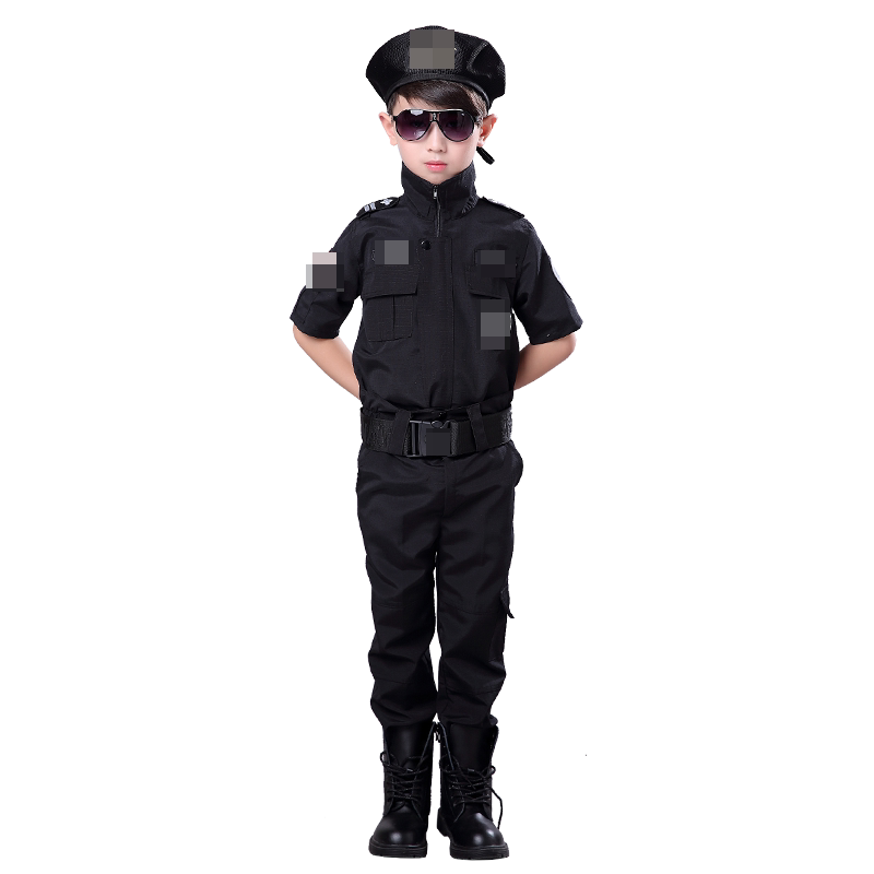 儿童警察服角色扮演全套姝馥瑶